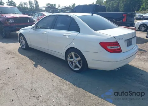 2014 Mercedes-Benz C 300 Luxury 4Matic from USA, damaged, VIN WDDGF8AB5EA939146